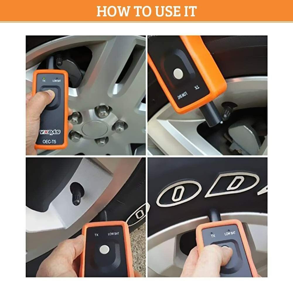 EL50448 TPMS Relearn Tire Sensor Pressure Monitor System Programming Activation