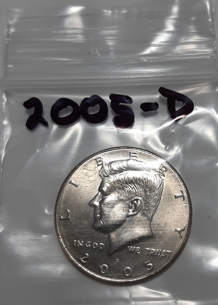 2005-D  Kennedy Half Dollar.