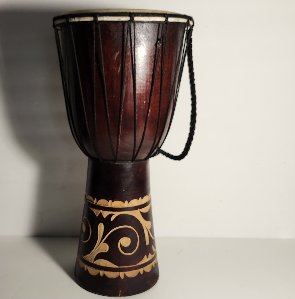 Vintage African Djembe Hand Drum