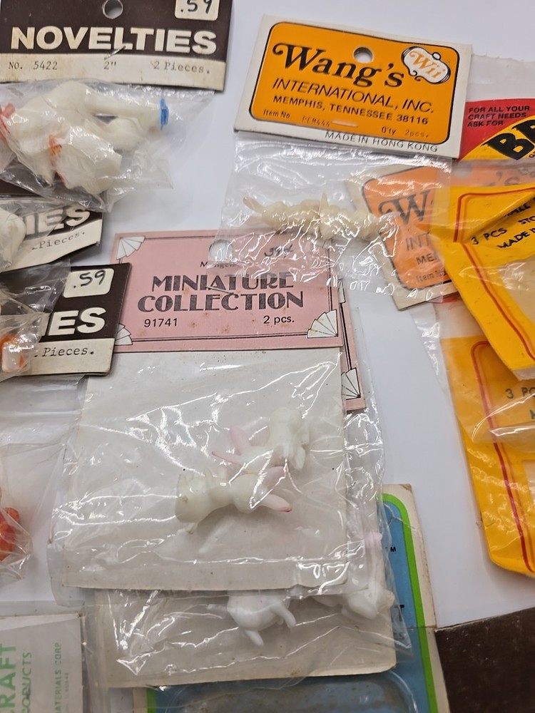 Vintage Craft Easter Miniatures Lot