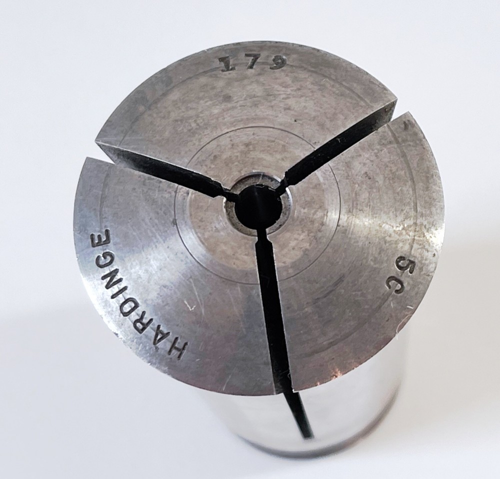 .179" HARDINGE 5C Round Collet External & Internal Threads USA