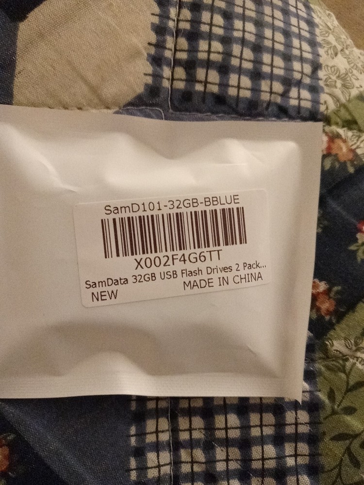 SamData 32GB USB Flash Drives 2 Pack 32GB Thumb Drives Memory Stick Jump Drive