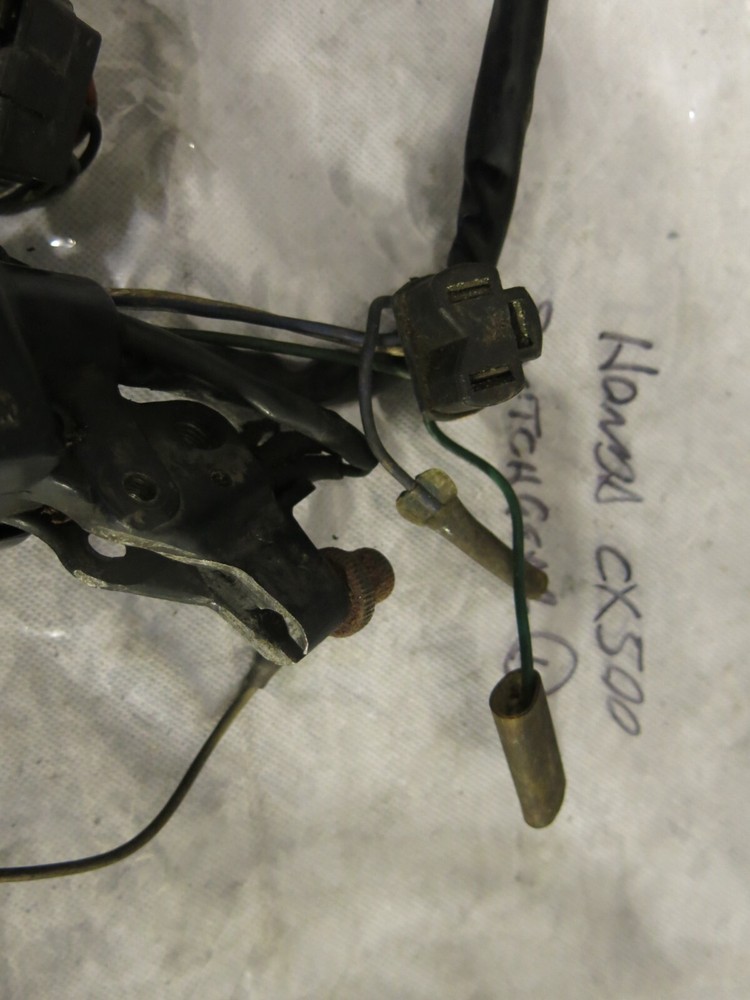 Cx500 switchgear left incomplete.