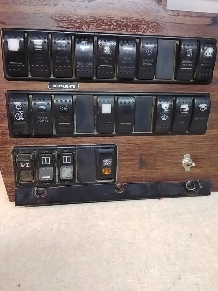 Western Star 4900 Switch Panel Dash Panel