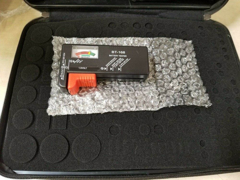 DocSafe Fire/Water/Explosion-proof 200 Battery Storage Box, W/ Battery Tester.