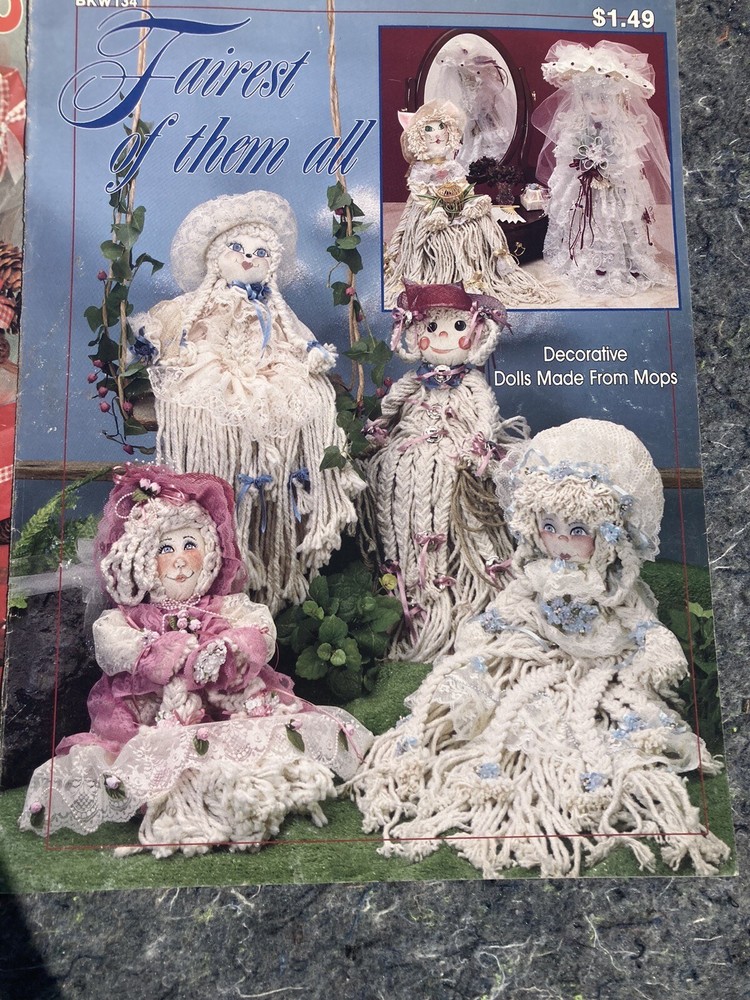 (17) Vintage Doll Pattern Books Lot *RARE*
