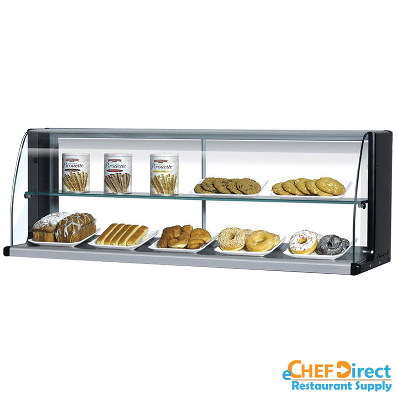 Turbo Air TOMD-30-HB Open Display Merchandiser Top Display Case - Slim Line