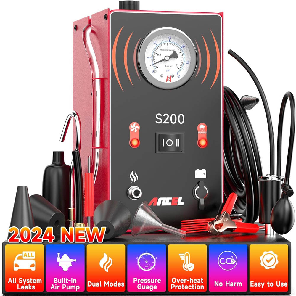 ANCEL S200 EVAP Vacuum Smoke Machine Diagnostic Tool Car Leak Detection Tester