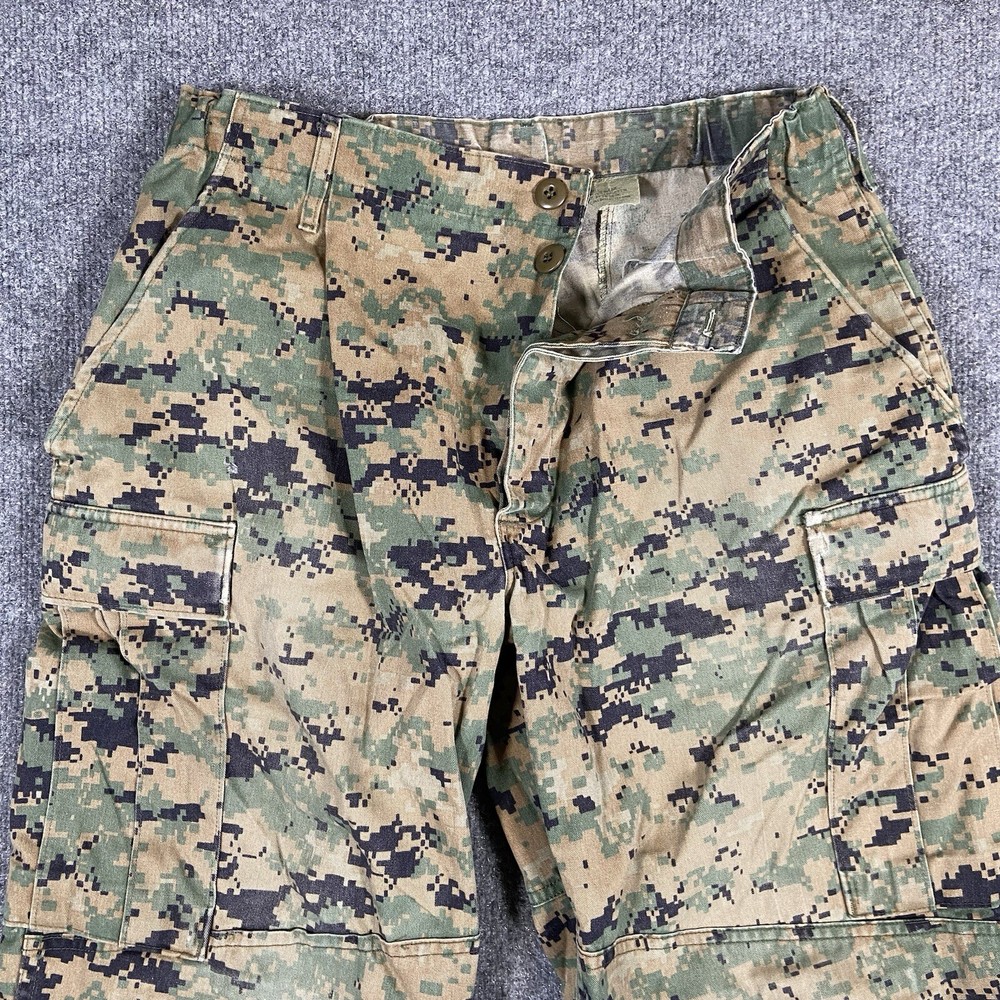 US Military Tactical Cargo Pants Men's Medium Regular Camo Cargo Pants
