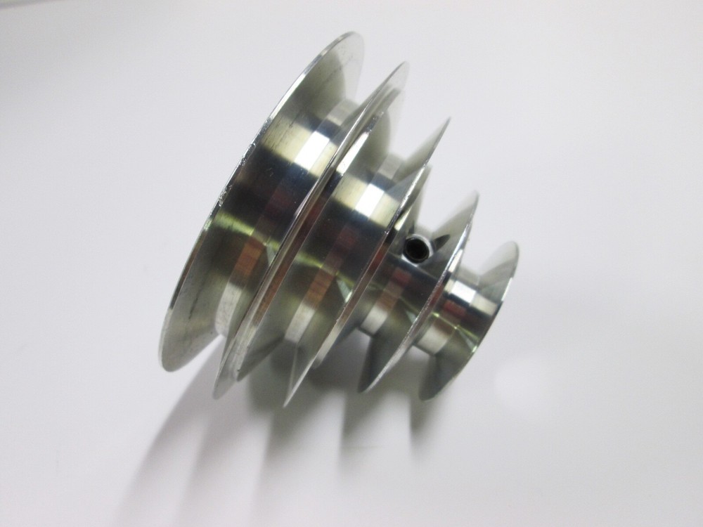 4-Step Cone Pulley 3/4" Keyed Bore; Replacement for Lathe Drill Press Scroll Saw