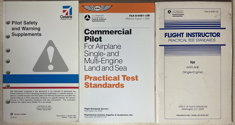 Cessna Pilot Safety-Commercial Pilot Flight Instructor Practical Test Standards