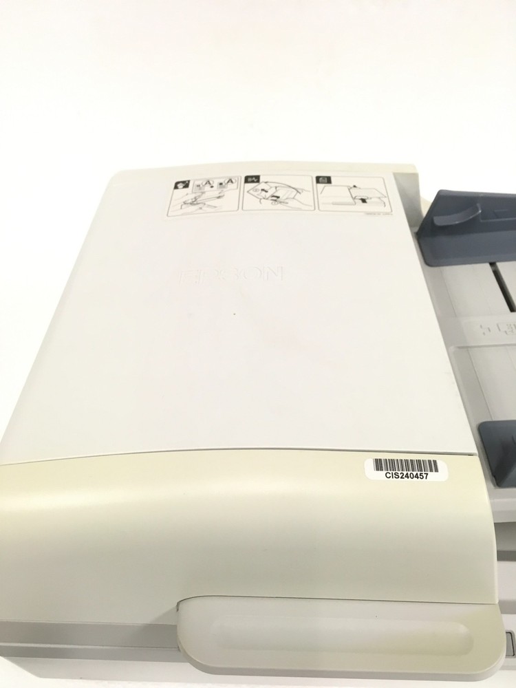 Epson WorkForce DS-7500 Document Scanner w/Adapter 2138 Scan Count, WORKING