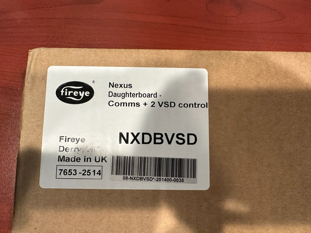 Fireye NXDBVSD Daughter Board, New in Box