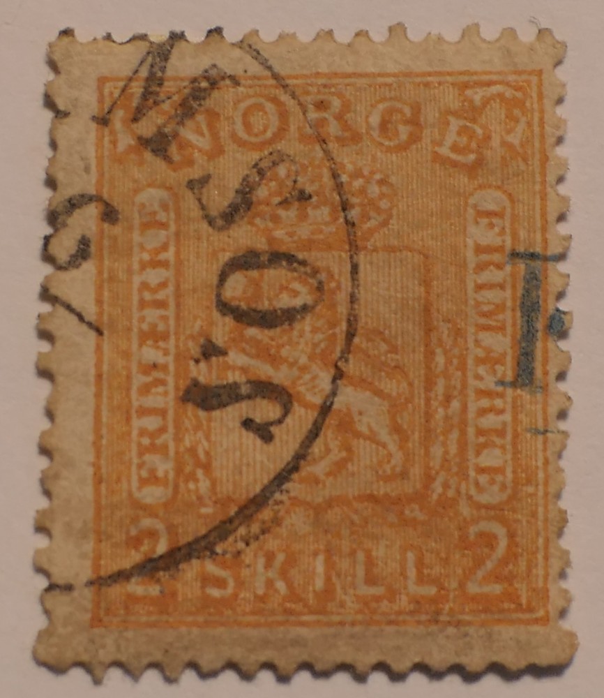 Norway Scott # 12, Used