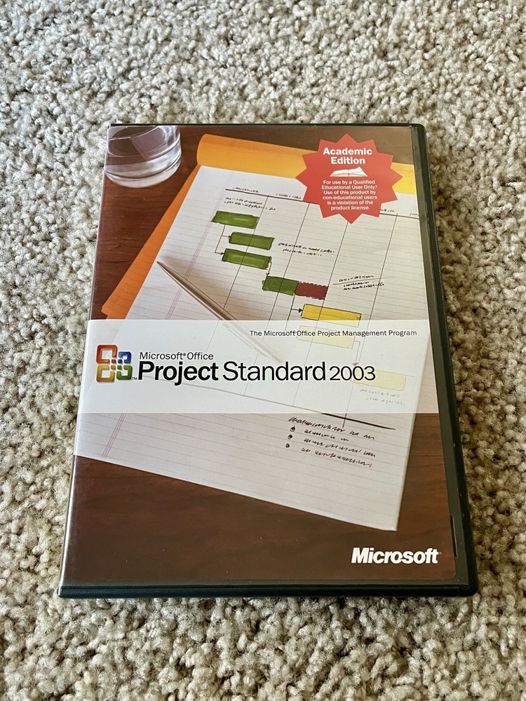 Microsoft Office Project Standard 2003 Academic Edition With Activation Key