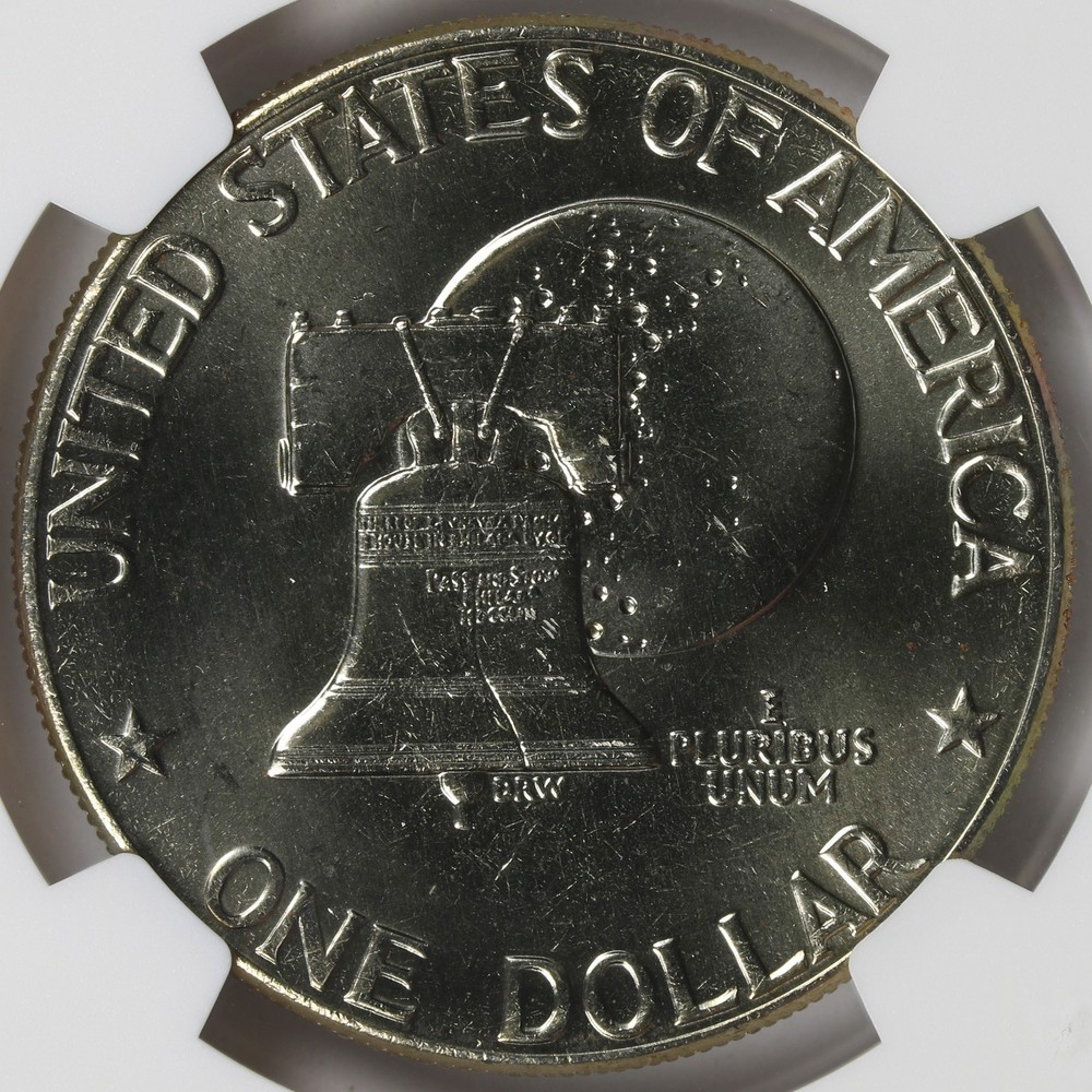 1776-1976-D $1 Type 2 Eisenhower Dollar NGC MS65