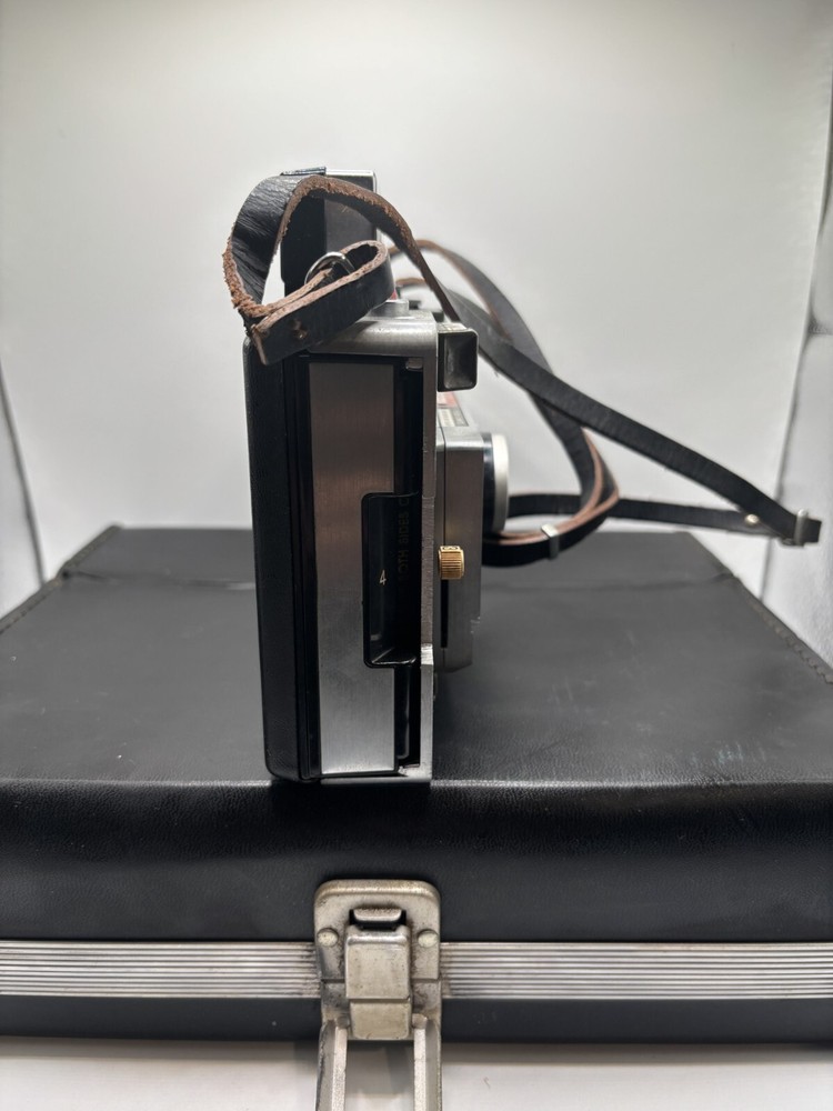 Polaroid Automatic 100 Land Camera With Case And Manual - Untested
