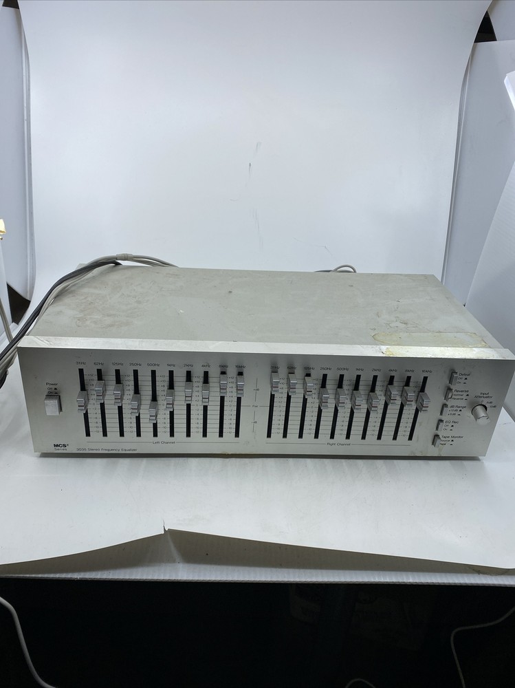 MCS 3035 Stereo Frequency Equalizer