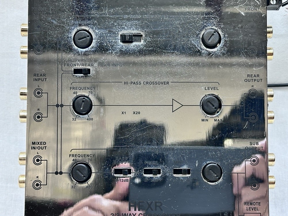 Hifonics HFXR 2-way / 3-way Active Crossover