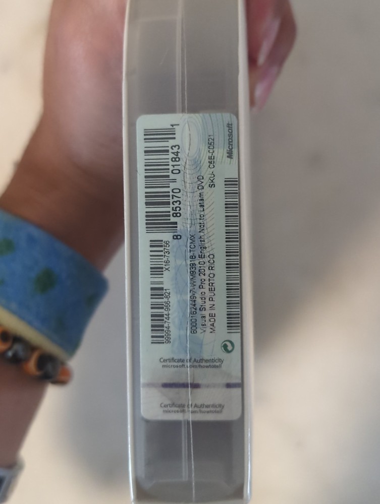 Microsoft Visual Studio 2010 Professional - Sealed