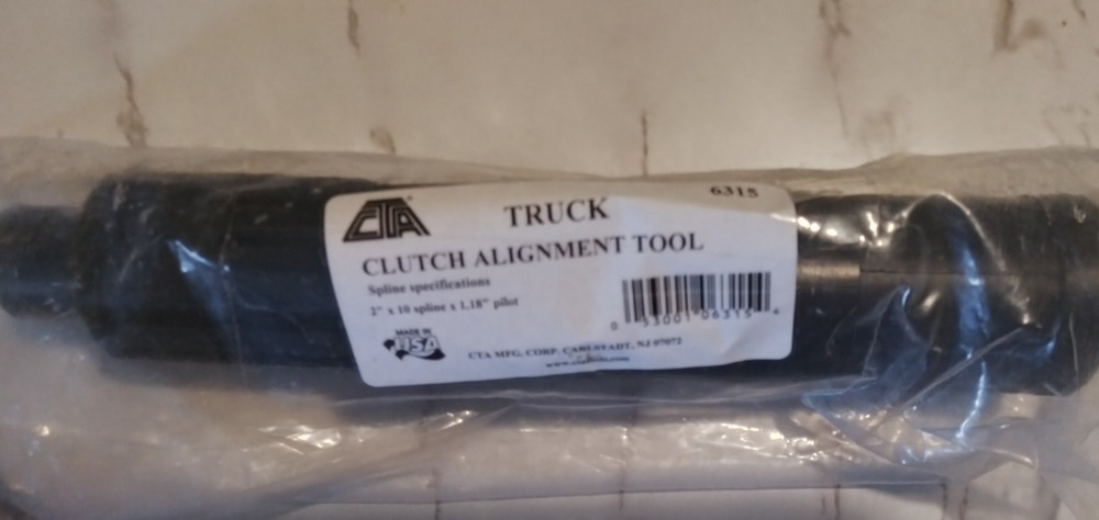 6315 Clutch Alignment Tool - 2" x 10 x 1.18"