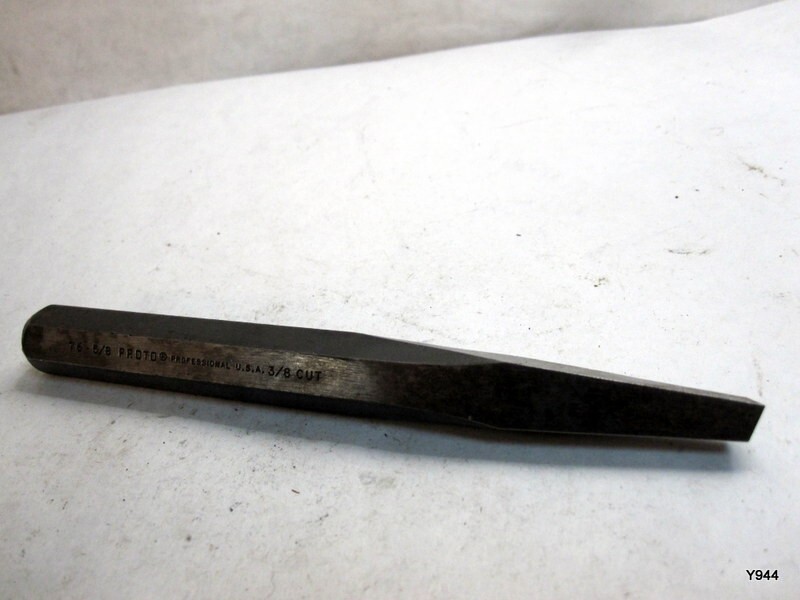 Proto Tools 76 5/8 Professional Cold Chisel 3/8 Cut