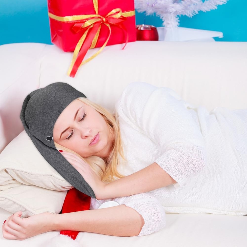 2 Pcs Sleeping Nightcap for Men Women Adjustable Stocking Sleeping Cap Night ...