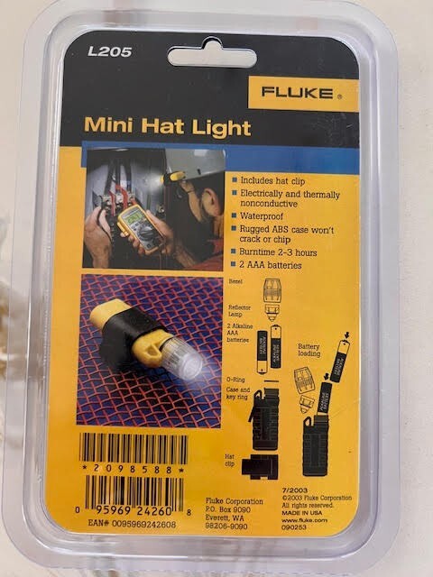 Fluke L205 Mini hat Light