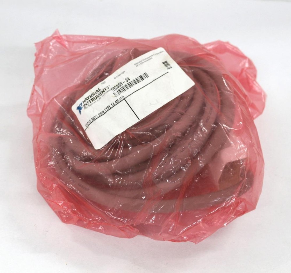National Instruments 182008-04 Cable ASSY, GPIB, TYPE X4, 4 Meter, STD
