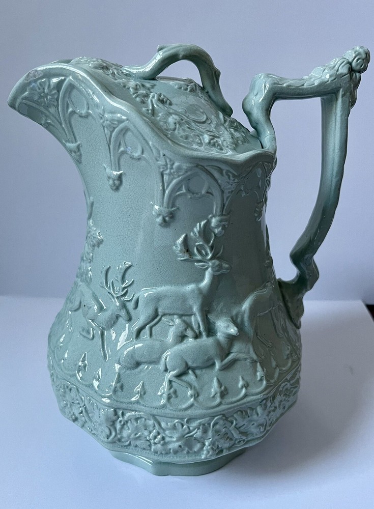 STEPHEN HUGHES AND CO PITCHER C. 1835-1846 Remarkable Condition