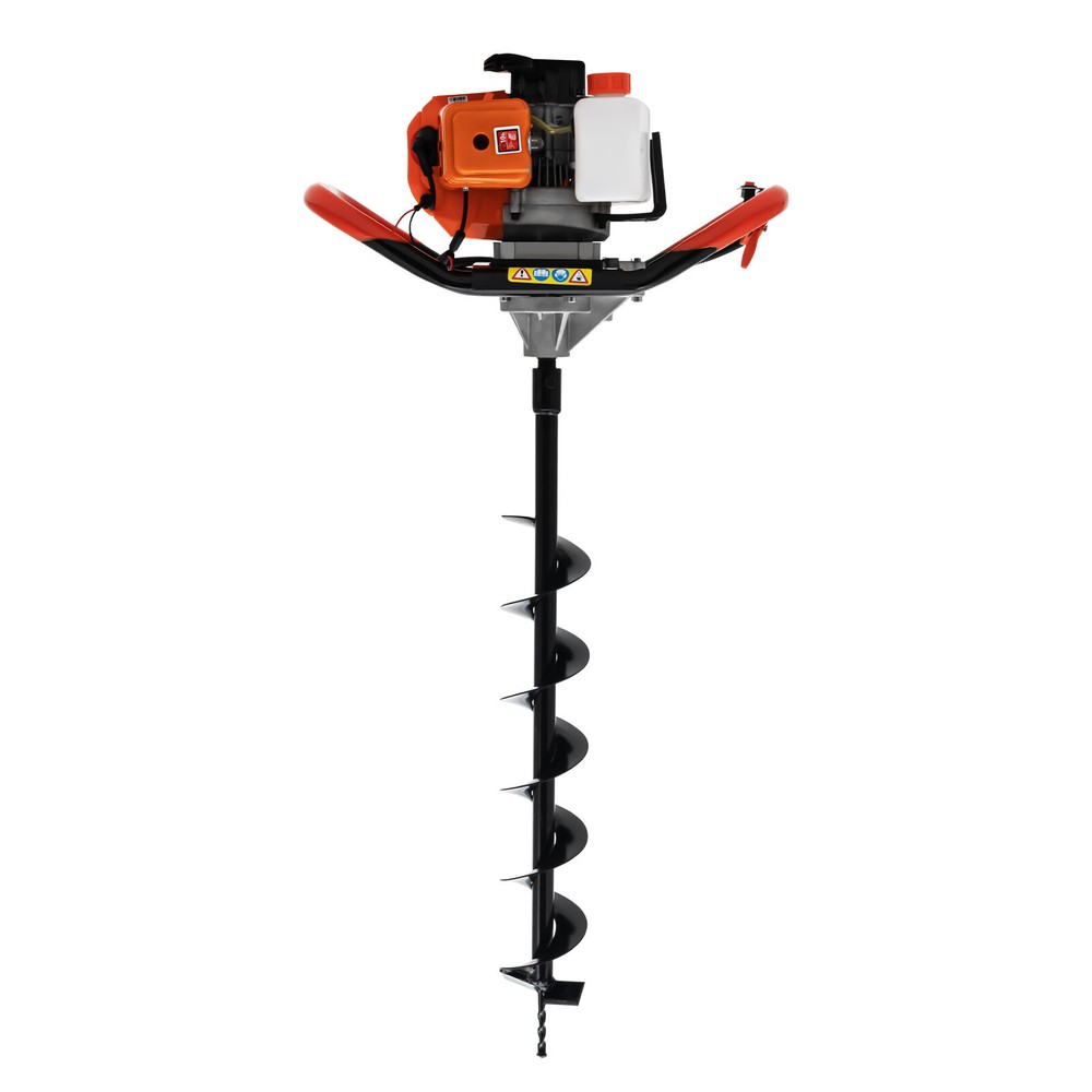 2-Stroke 52CC Earth Auger Digging Machine Gas Powered Post Hole Digger Durable