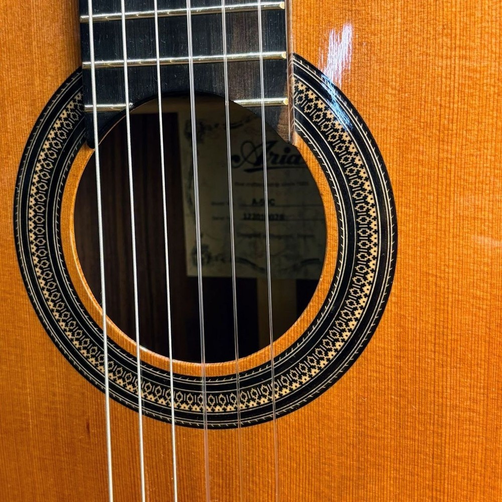 ARIA Classical Nylon Guitar with Wear and Damage, Beginner Model