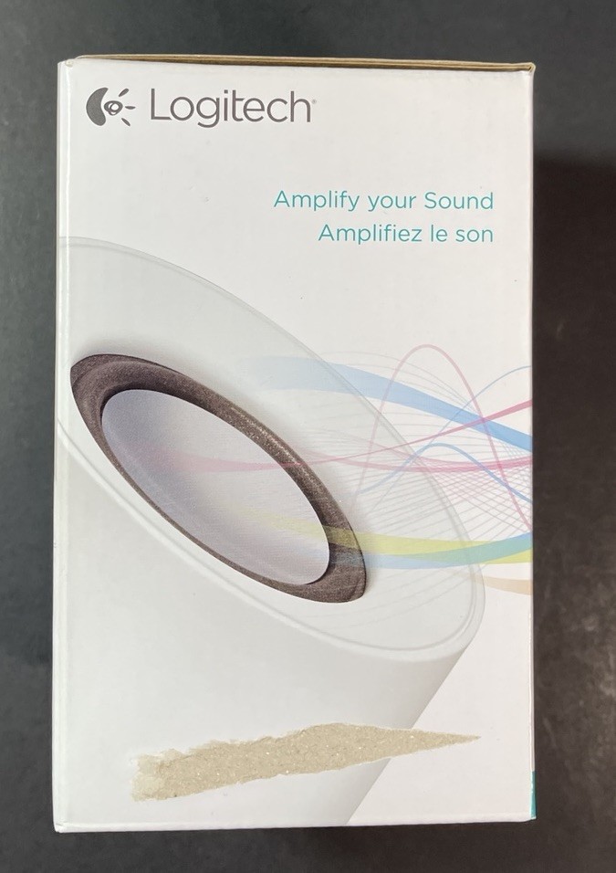 Logitech Multimedia 3.5mm Jack Wired Speaker Z50 [ White ] NEW