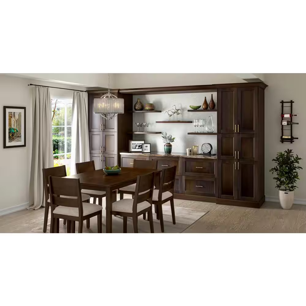 Georgetown Kitchen Cabinet Touch up Kit in Chestnut (4-Piece Pack)