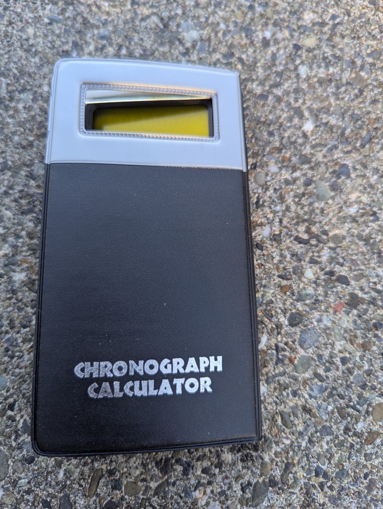 Technico SQ-24 Chronograph Calculator - New In Box