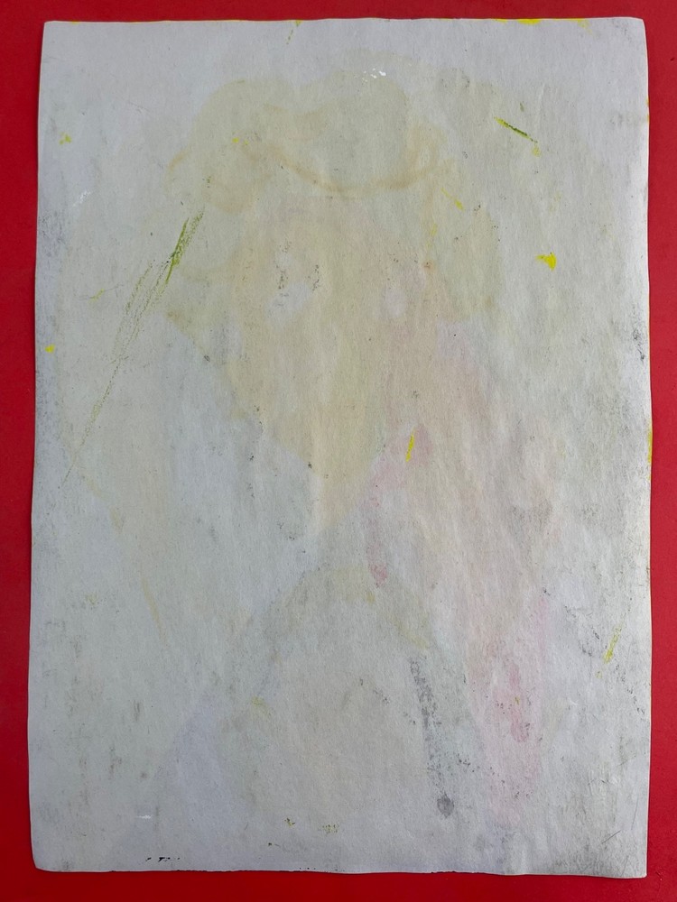 Fahrelnissa Zeid Drawing on paper (Handmade) signed