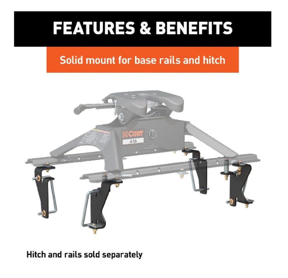 CURT 16420 FIFTH WHEEL CUSTOM BRACKET KIT