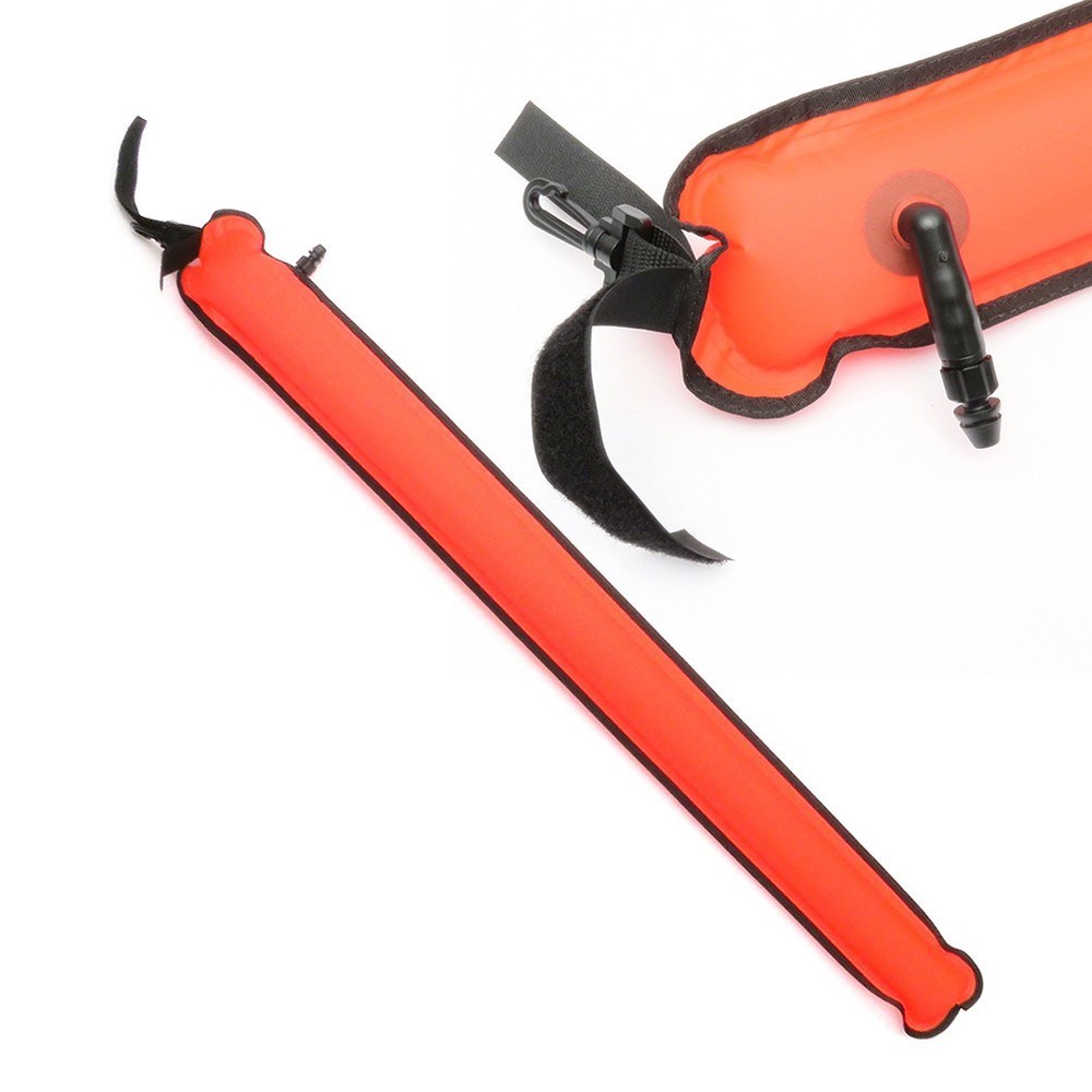 Compact Storage Inflatable Diving SMB Marker Buoy for Underwater Use 45 Inch