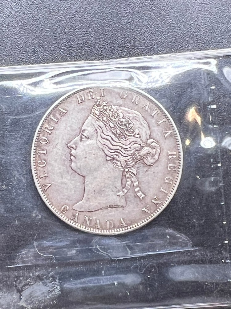 1870 Canada 50 Cent LCW ICCS Graded VF-30