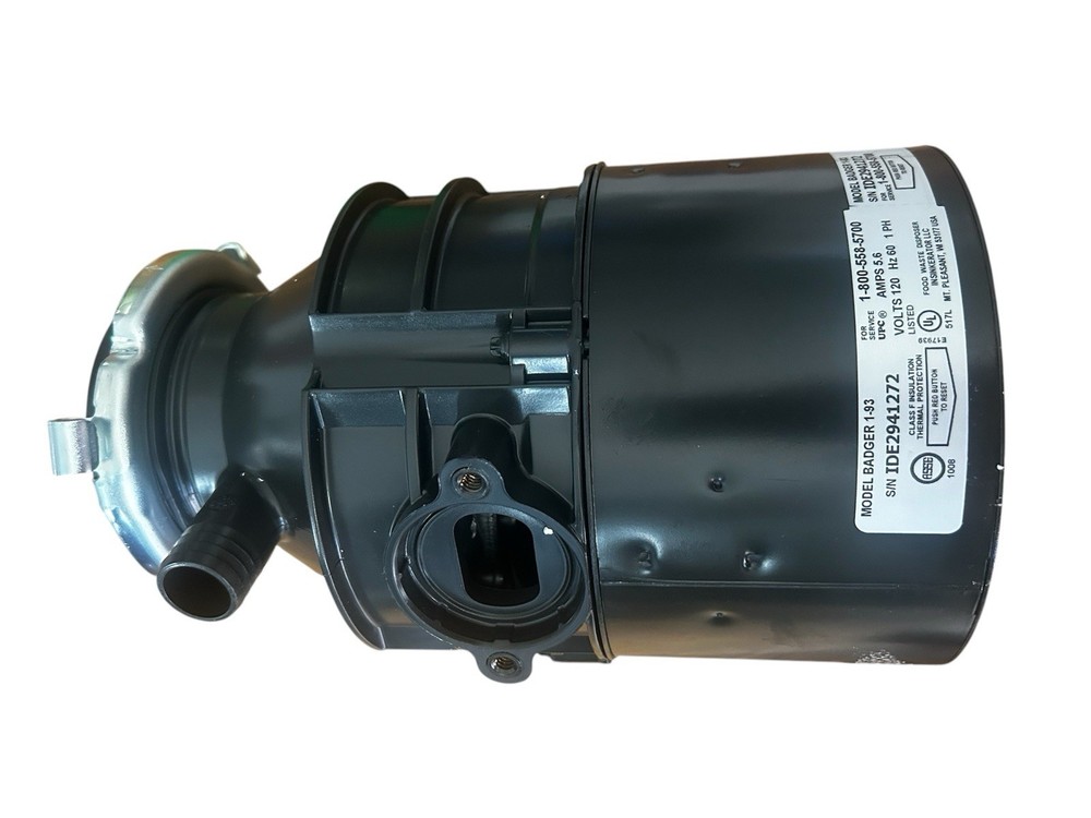 InSinkErator Badger 1 Food Waste Disposer - 1/3 HP - New In Box