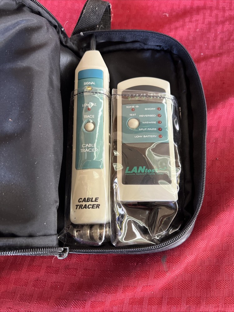 LANtest Pro Remote Network Cable Tester With Case