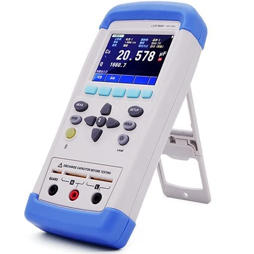 Digital LCR Meter DCR 8-Range Test 50Hz-100kHz with USB TypeC Interface