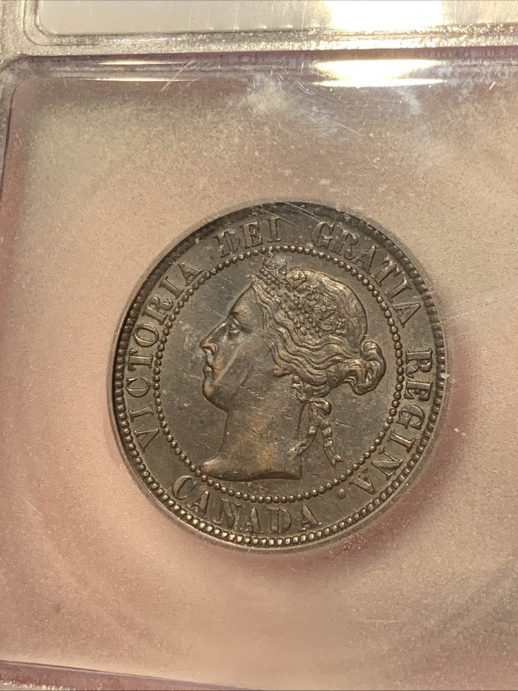 1900 CANADA LARGE CENT ~ ICG AU53 ~