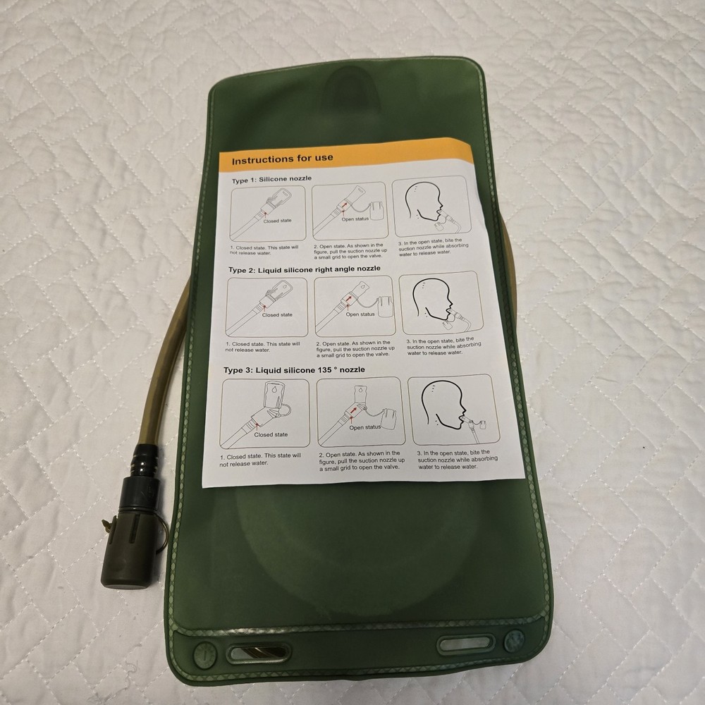 Hydration Bladder 2 L Water Pack Reservoir Camel Back Replacement Running Hiking