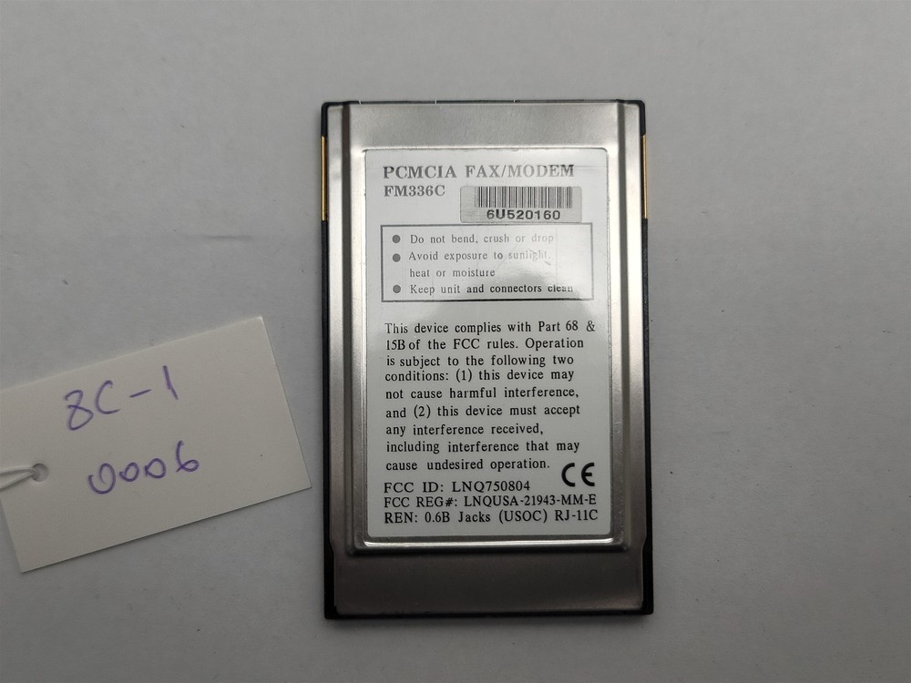 Kingmax Technology FM336C 33.6 Cellular Ready Fax Modem V.34+
