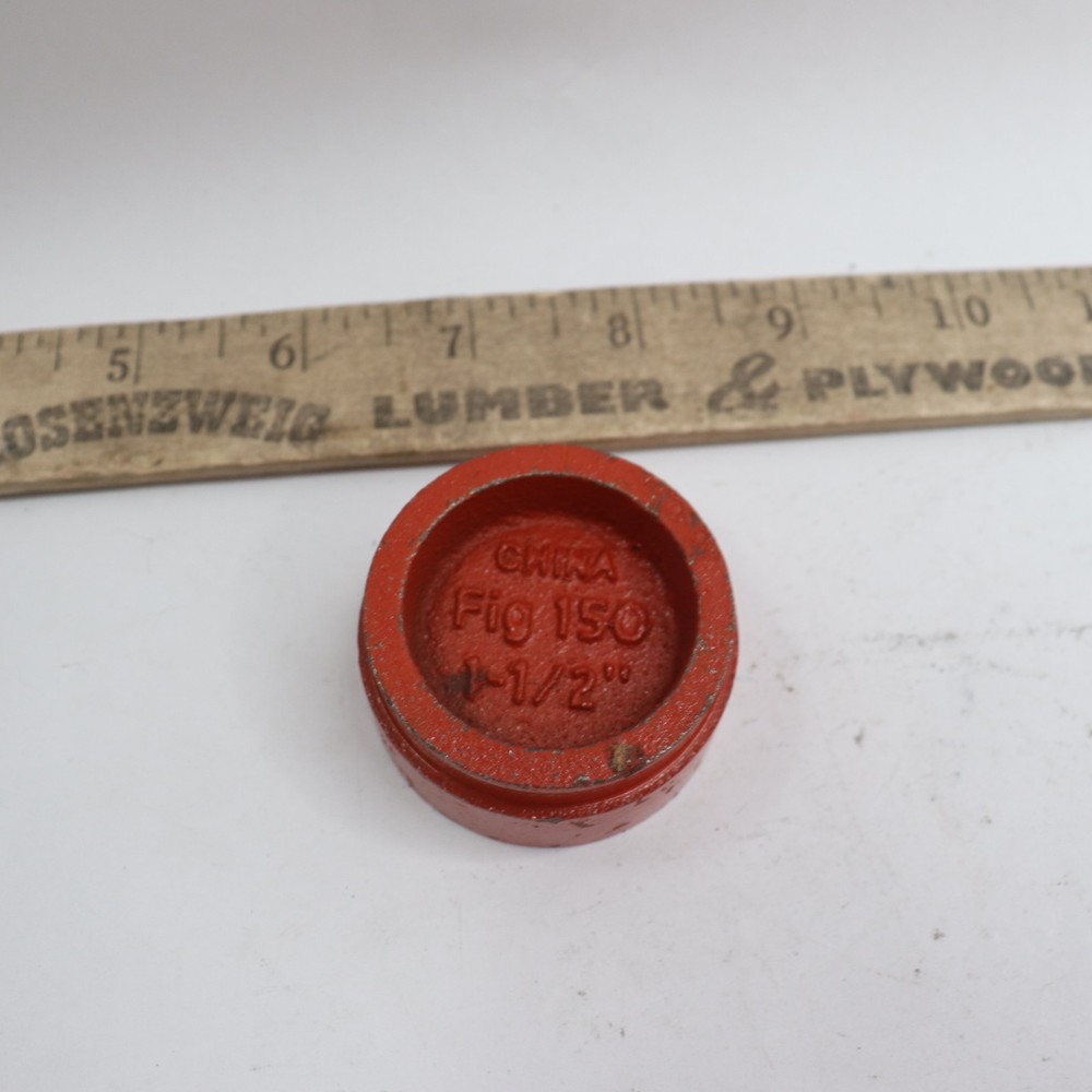 GemLock Grooved End Cap Standard Style 150 1-1/2"