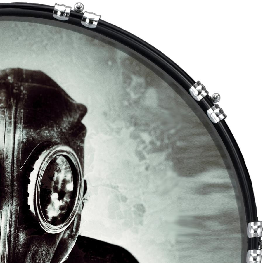 20" Custom Bass Kick Drum Front Head Graphic Graphical Prepared 1