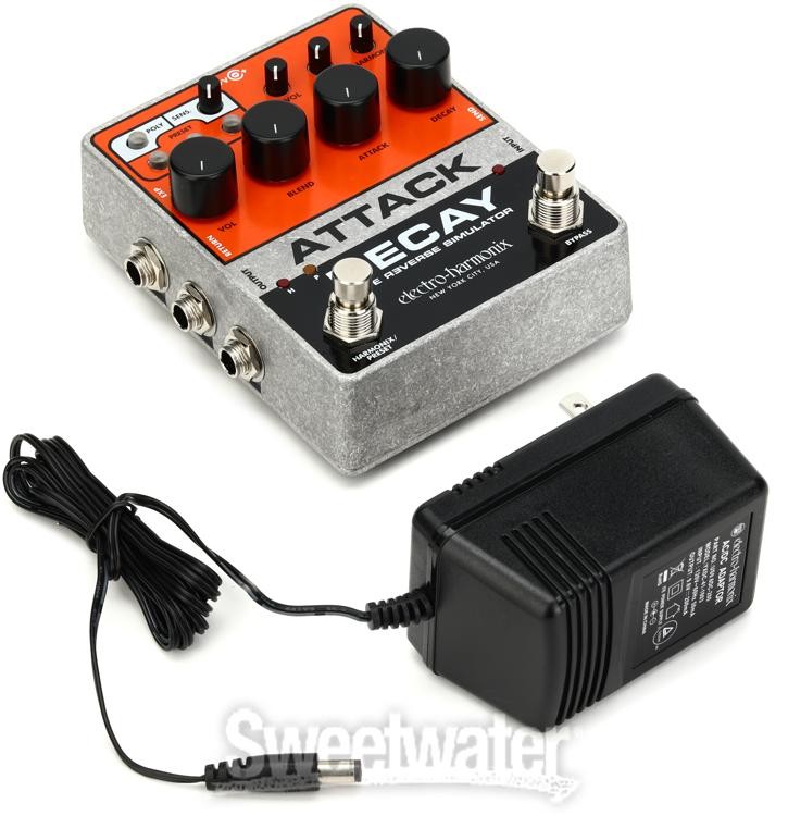 Electro-Harmonix Attack Decay Tape Reverse Simulator Pedal