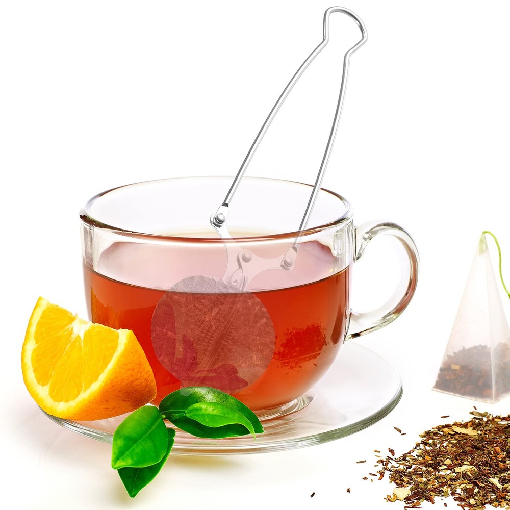 Snap Ball Tea Strainer, 3 Pack Stainless Steel Tea Infuser Filter with Handle...