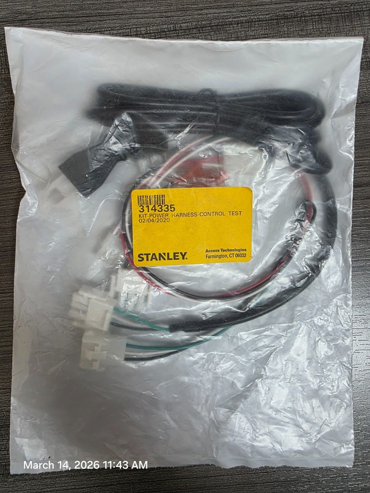 Stanley 314335 Kit - Power Harness Control